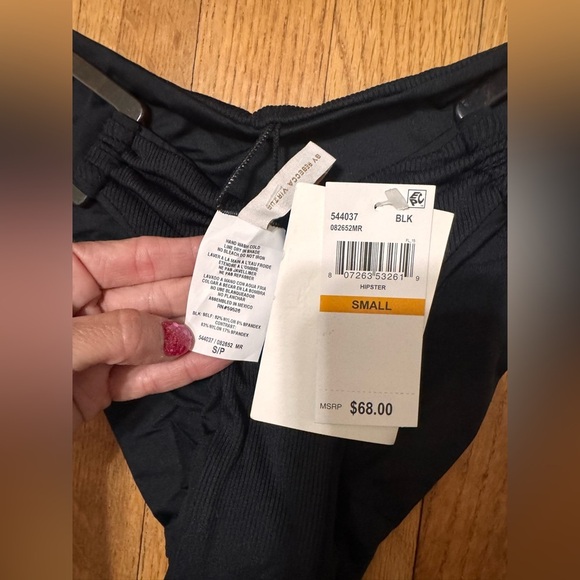 Becca by Rebecca Virtue MODERN EDGE BUCKLE HIPSTER BIKINI BOTTOMS - Picture 4 of 5